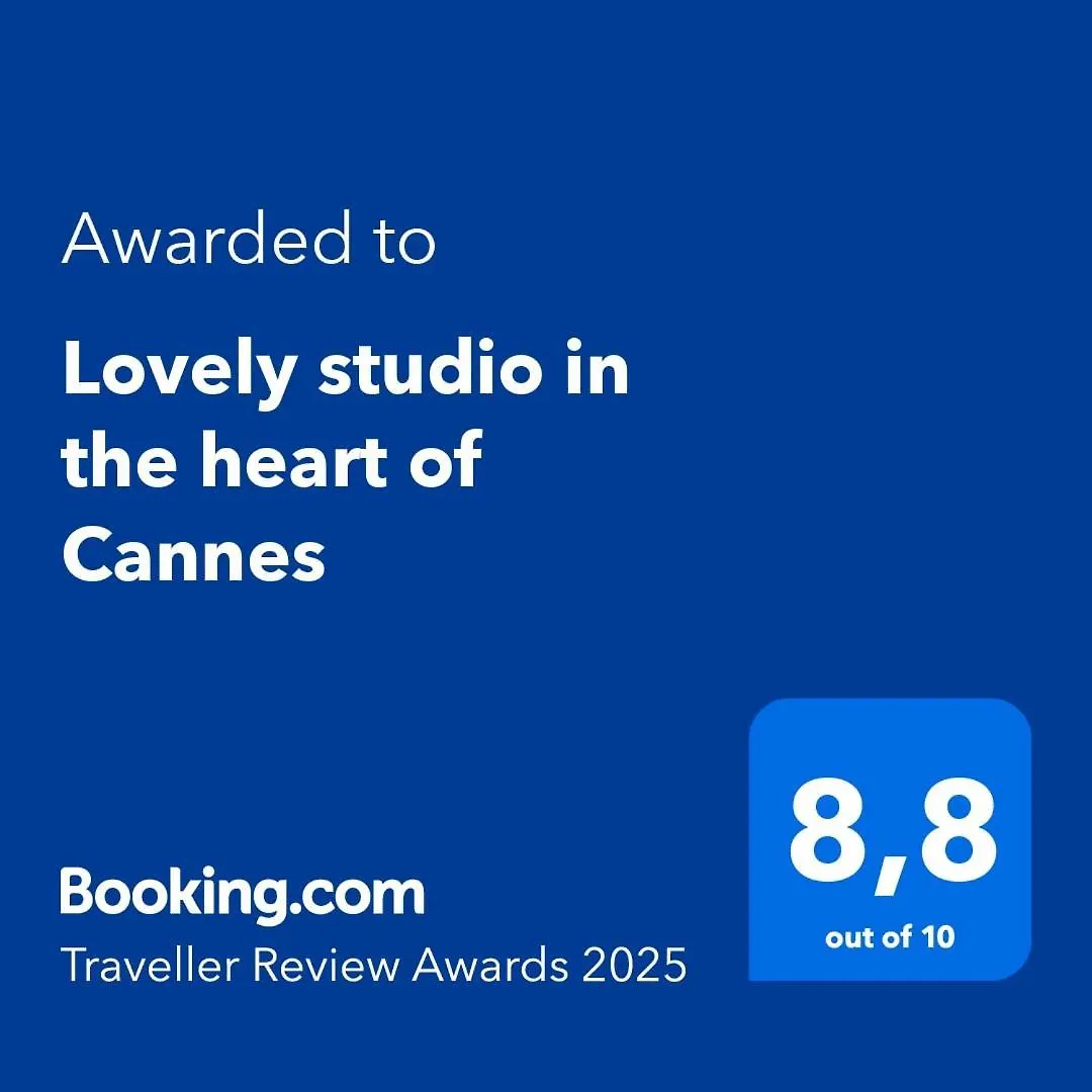 Lovely Studio In The Heart Of Cannes