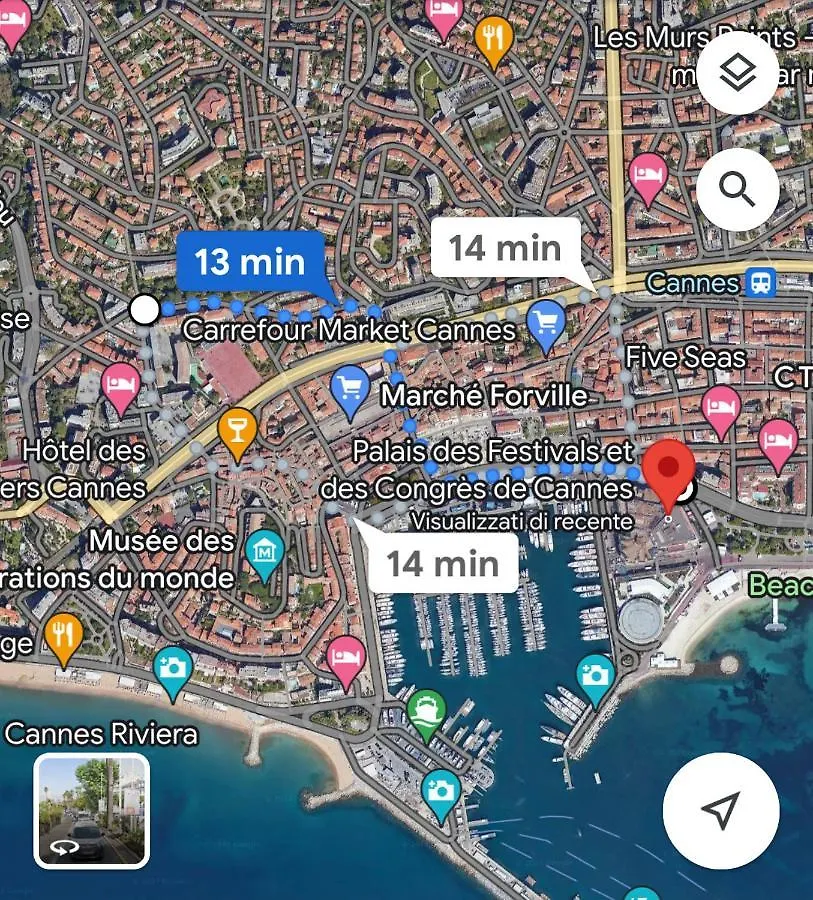 Lovely Studio In The Heart Of Cannes 0*,  Francia
